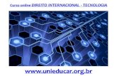 Curso online direito internacional   tecnologia
