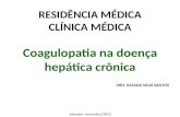 Coagulopatia na doença hepática crônica