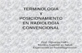 Terminologia Y Posicionamiento En Radiologia