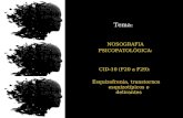 PSICOPATOLOGIA II: Aula 05 (CID-10 – F20 a F29)