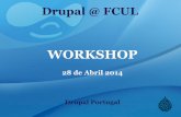 Drupal workshop fcul_2014