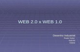 Web 2.0 x Web 1.0