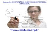 Curso online certificacao de consultores em pedagogia empresarial