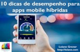 FrontInterior 2014: 10 dicas de desempenho para apps mobile hibridas