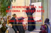 A hermenêutica na reforma protestante 9