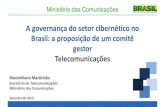 A governança do setor cibernético no brasil a proposição de um comitê gestor