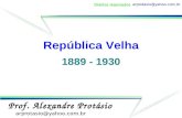Brasil Republica Velha - apogeu