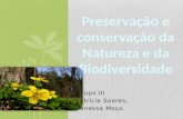 8.º ano - preservação e conservação da natureza e da biodiversidade - Ciências Naturais