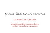 QuestõEs Comentadas De Geografia De RondôNia 2