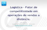 Logística –Fator de competitividade em operações de vendas a distância
