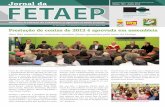 Jornal da FETAEP edição 109 - Junho de 2013