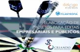 Elaboração de Projetos para Editais Públicos e Empresariais 3.0