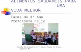 PNAIC - Projeto "Alimentos Saudáveis - Prof. Celia