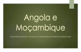 Independência - Angola e Moçambique