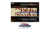 A bíblia através dos séculos   antonio gilberto