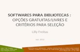 Softwares para bibliotecas   apresentação - blog 20121006