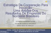 Estratégia de Cooperação para Inovação: Empresas do Nordeste Brasileiro