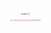 Aula 2 - as tramas do texto publicitário - Avelina