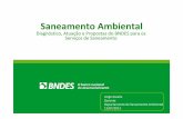 O BNDES e o setor de saneamento - Evento lançamento Manual de Perdas_RJ_2013