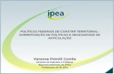 Apresentação Vanessa Petreli - IPEA - Seminário Brasil sem Miséria