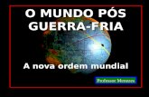 A Nova Ordem Mundial - Professor Menezes