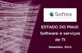 InfoPI 2013 - Palestra - ESTADO DO PIAUÍ: Software e Serviços de TI