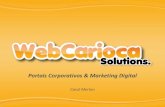Portais Corporativos e Marketing Digital - Consultoria WebCarioca