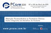 PCare 2011 - Congresso Brasileiro de Farmacêuticos Clínicos
