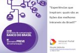 Casos que inspiram - as lições das melhores intranets do Brasil