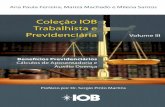 Coleção IOB Trabalhista e Previdenciária - Benefícios Previdenciários - Cálculos de Aposentaria e Auxilio Doença