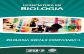 Licenciatura em Biologia - ZoologiaII  Geral e Comparada
