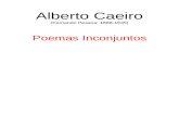 Alberto Caiero - Poemas Inconjuntos