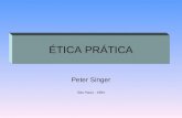 Ética Pratica de Peter Singer.