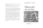 Rubem Alves - Educação dos Sentidos (Leitura)
