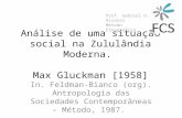 Gluckman – Análise de uma situação social