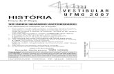 UFMG 2007 2historia