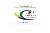 Projeto JEDI - Introdução à Programação - Java -  Módulos 01 e 02 - 431 páginas
