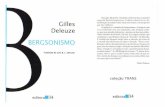 DELEUZE, Gilles. Bergsonismo