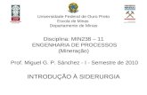 Engenharia de Processos - Apuntes Siderurgia Generalidades 1