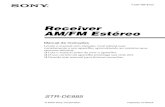 Manual Receiver Sony Str De885