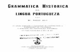 gramática histórica da língua portuguesa