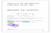 APOSTILA DE MATEMÁTICA-Concurso EPCAR 2011-1