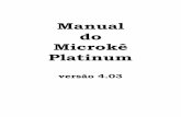 Manual Do Microk Platinum