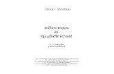 Geometria Analitica Conicas e Quadricas