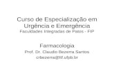 Farmacologia em urgência e emergência