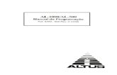 Manual de programação AL-100 AL-500