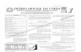 diário oficial da união (DOU) - 05.01.2011 - seção 1