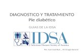 DIAGNOSTICO Y TRATAMIENTO Pie diabético