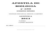 Apostila de Biologia 2011 - Miguel Lampert