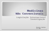 Medicinas Não Convencionais legis